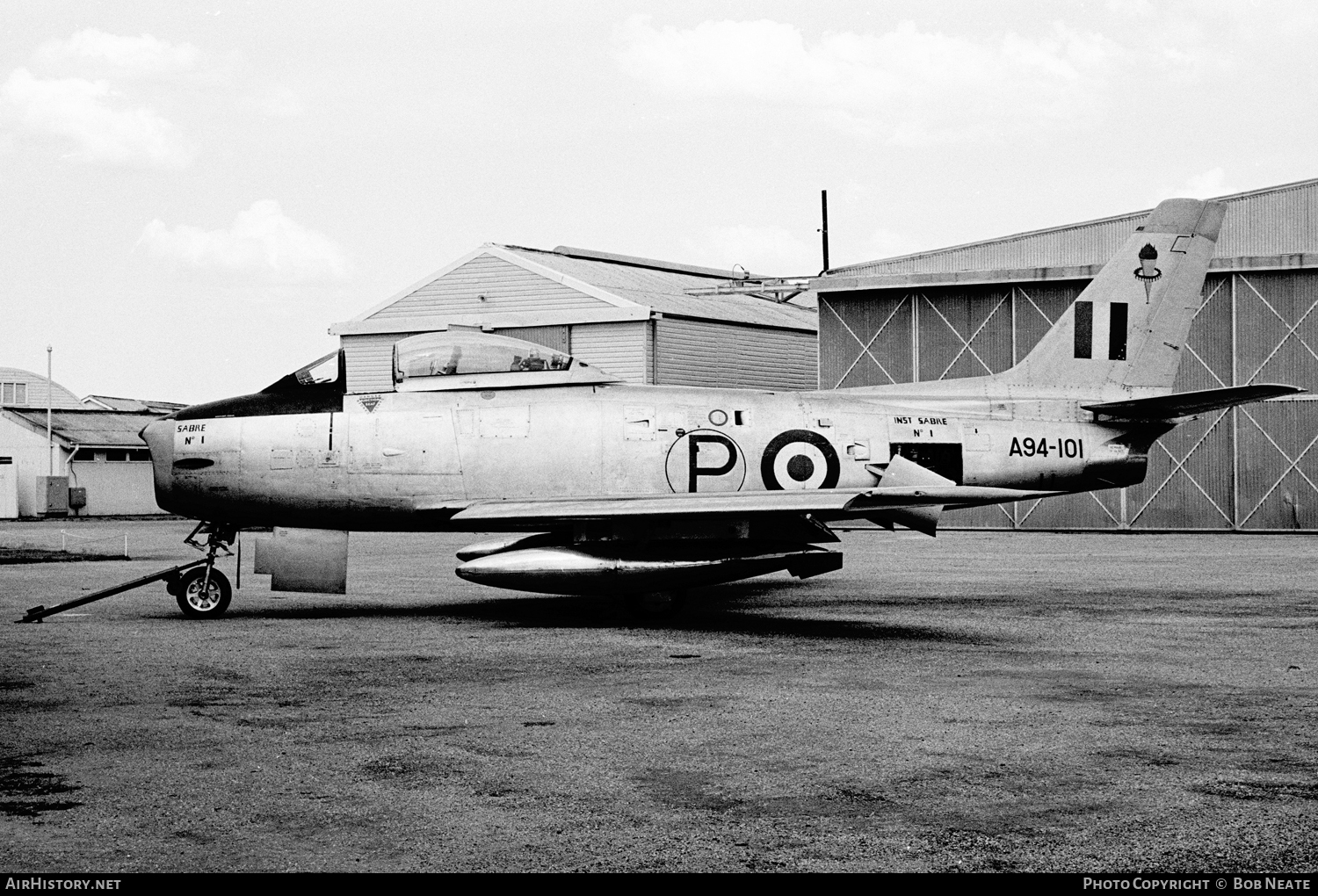 Aircraft Photo of A94-101 | Commonwealth CA-26 Sabre | Australia - Air Force | AirHistory.net #116991