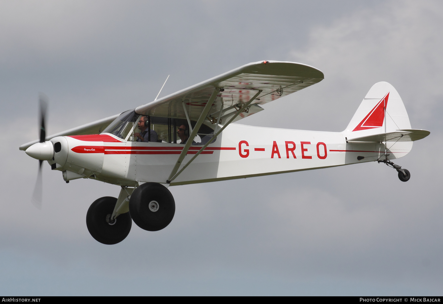 Aircraft Photo of G-AREO | Piper PA-18AS-150 Super Cub | AirHistory.net #117000