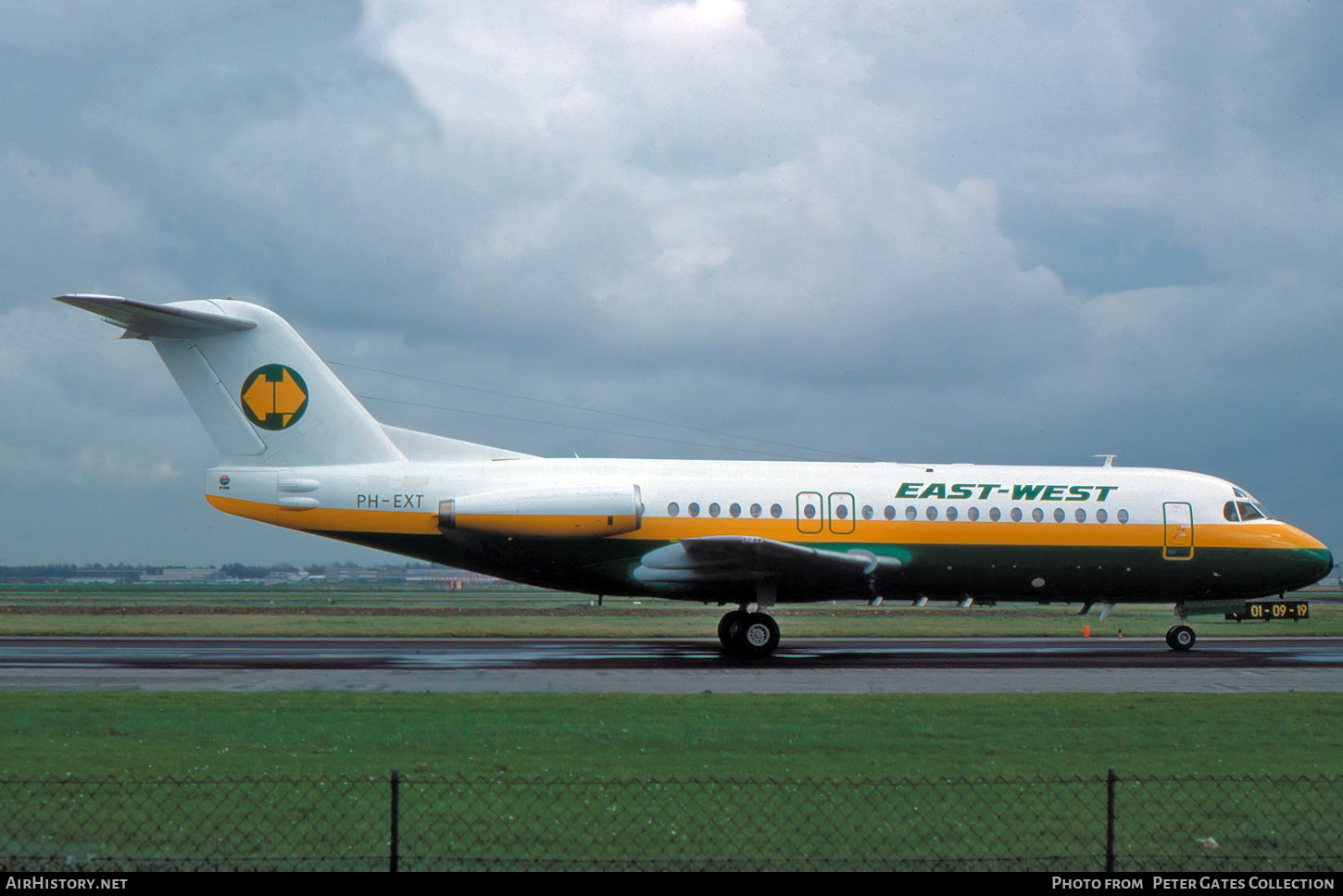 Aircraft Photo of PH-EXT | Fokker F28-4000 Fellowship | East-West Airlines | AirHistory.net #117012