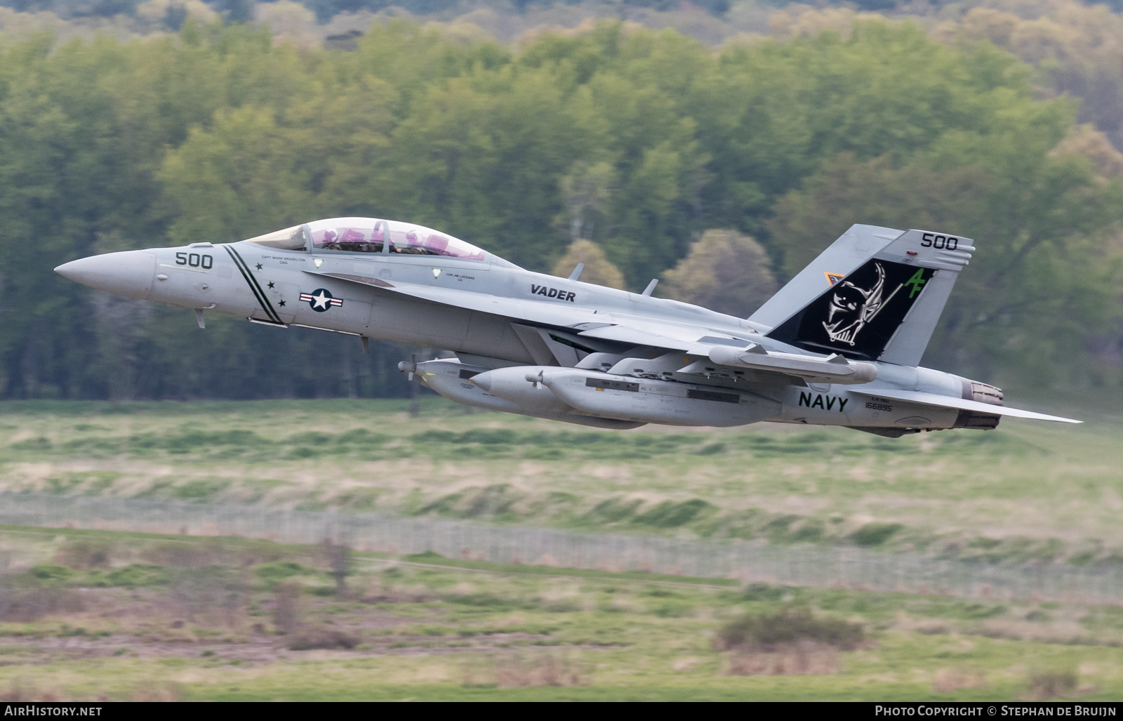 Aircraft Photo of 166895 | Boeing EA-18G Growler | USA - Navy | AirHistory.net #117014