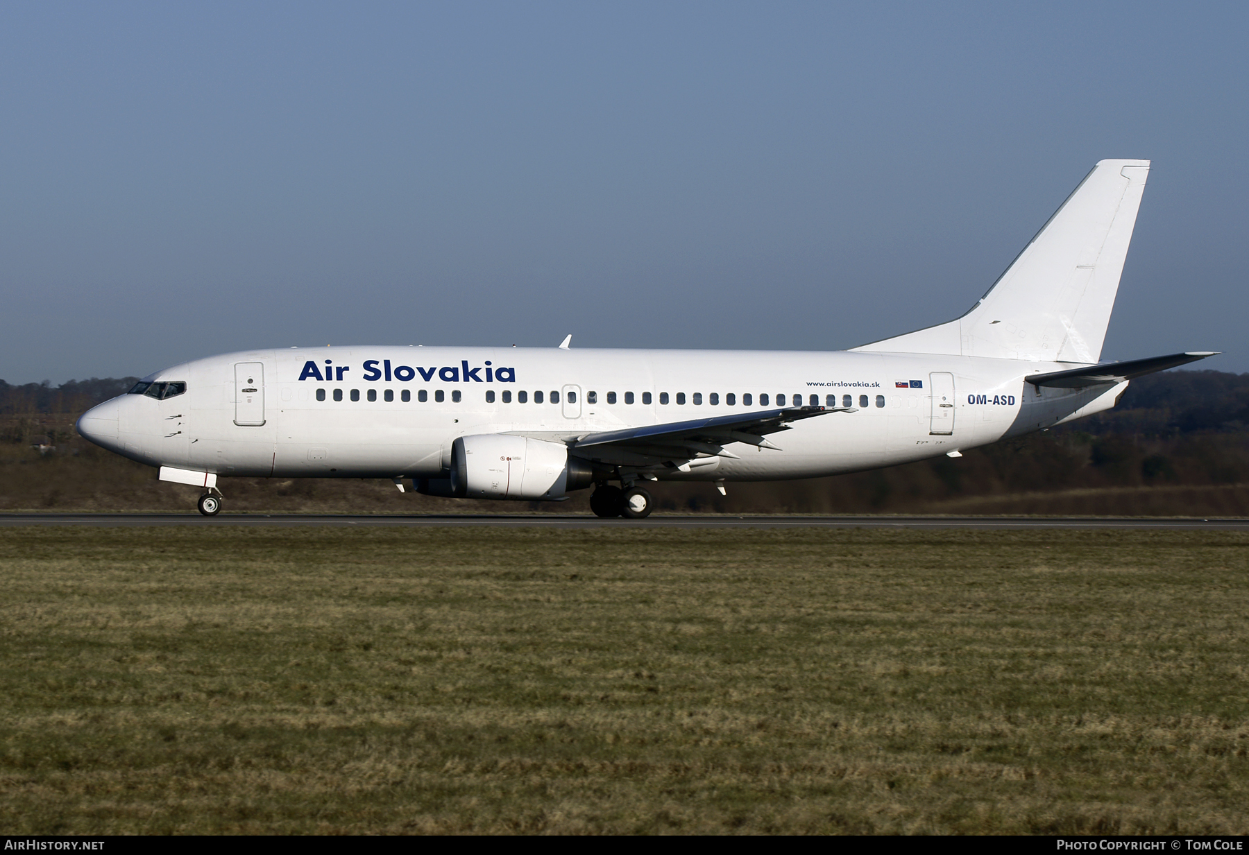 Aircraft Photo of OM-ASD | Boeing 737-306 | Air Slovakia | AirHistory.net #117025