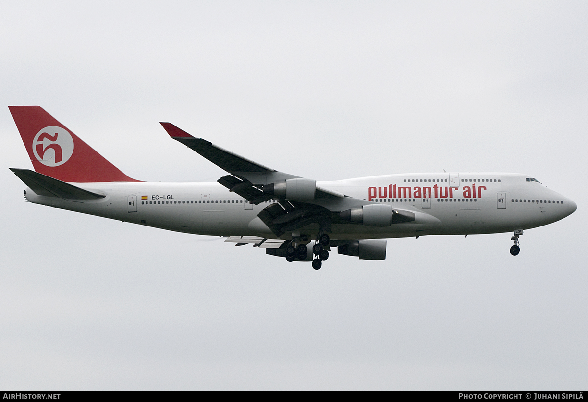 Aircraft Photo of EC-LGL | Boeing 747-412 | Pullmantur Air | AirHistory.net #117041