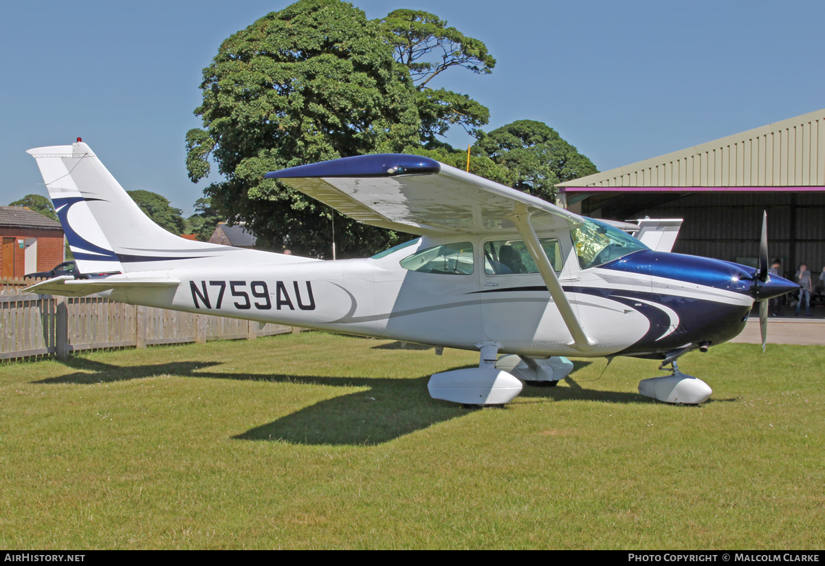 Aircraft Photo of N759AU | Cessna 182Q Skylane | AirHistory.net #117070