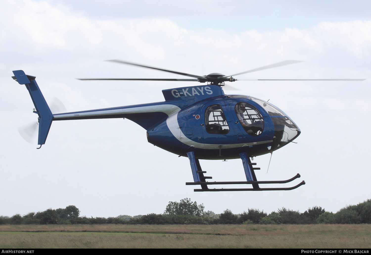 Aircraft Photo of G-KAYS | McDonnell Douglas MD-500E (369E) | AirHistory.net #117076