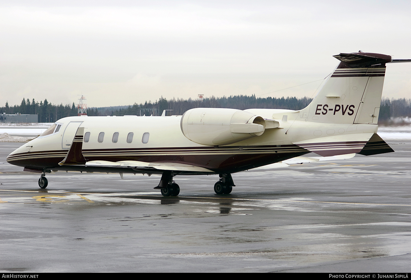 Aircraft Photo of ES-PVS | Learjet 60 | Avies Air | AirHistory.net