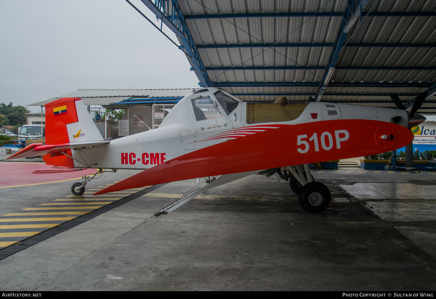 Aircraft Photo of HC-CME | Thrush S2R-T34 Thrush 510P | Fumipalma | AirHistory.net #117127