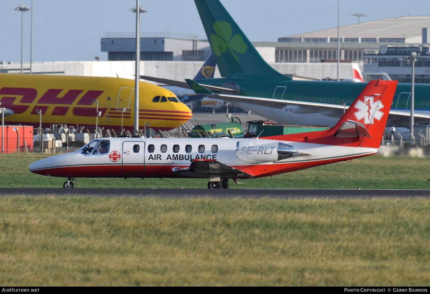 Aircraft Photo of SE-RLT | Cessna 560 Citation Ultra | Grafair | AirHistory.net #117129