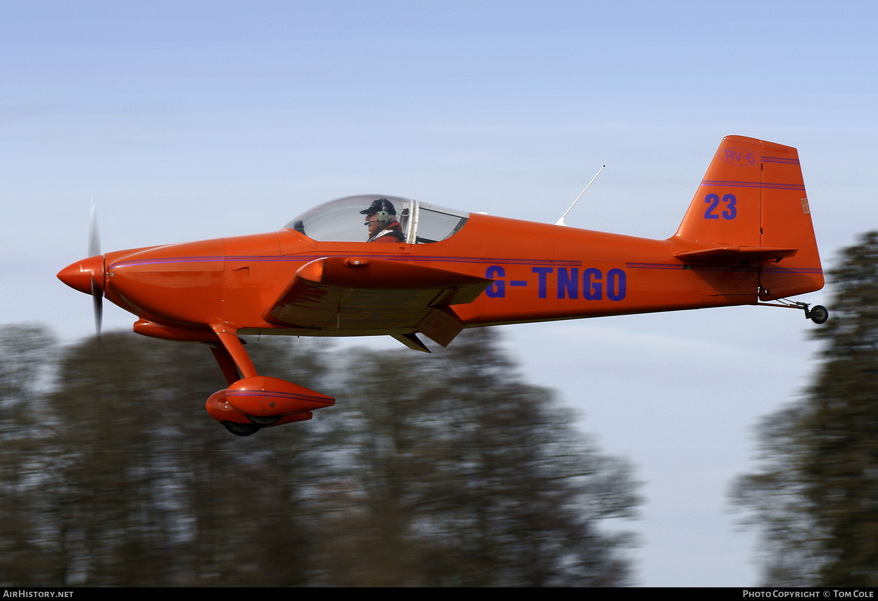 Aircraft Photo of G-TNGO | Van's RV-6 | AirHistory.net #117144