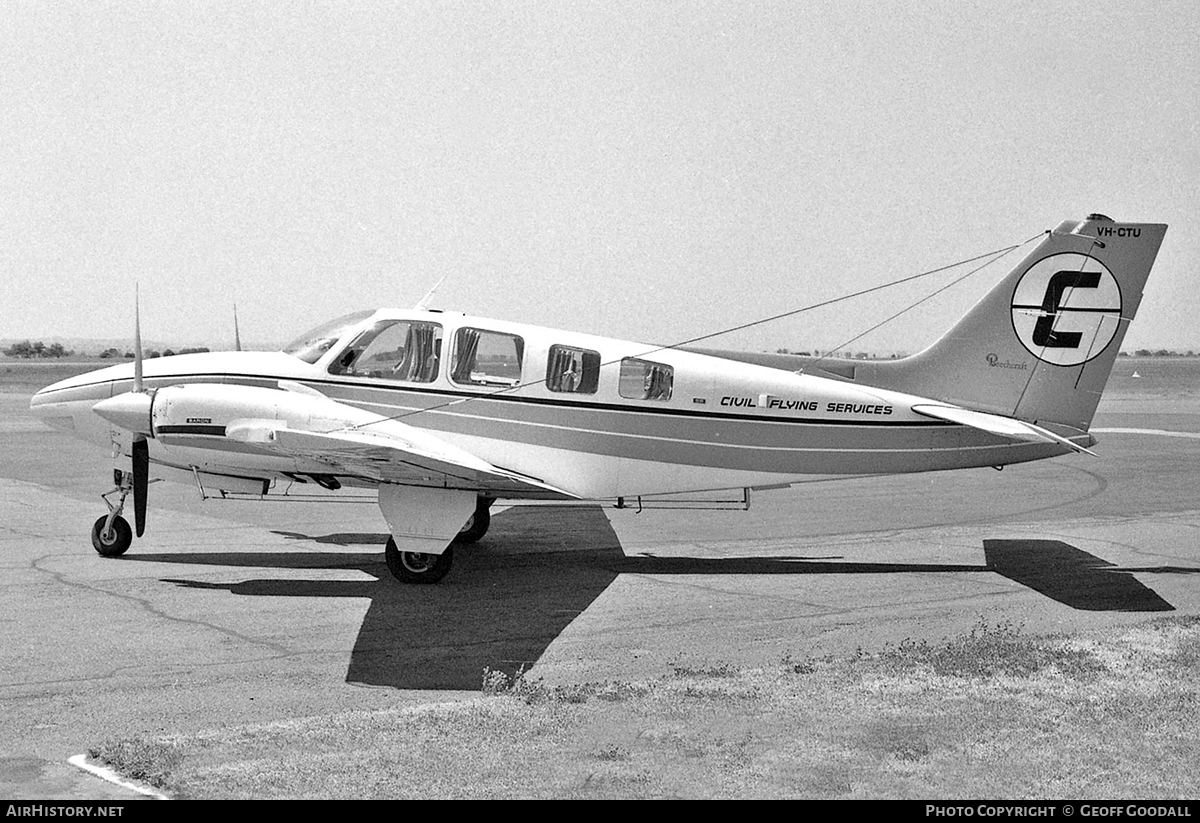 Aircraft Photo of VH-CTU | Beech 58 Baron | Civil Flying Services | AirHistory.net #117172