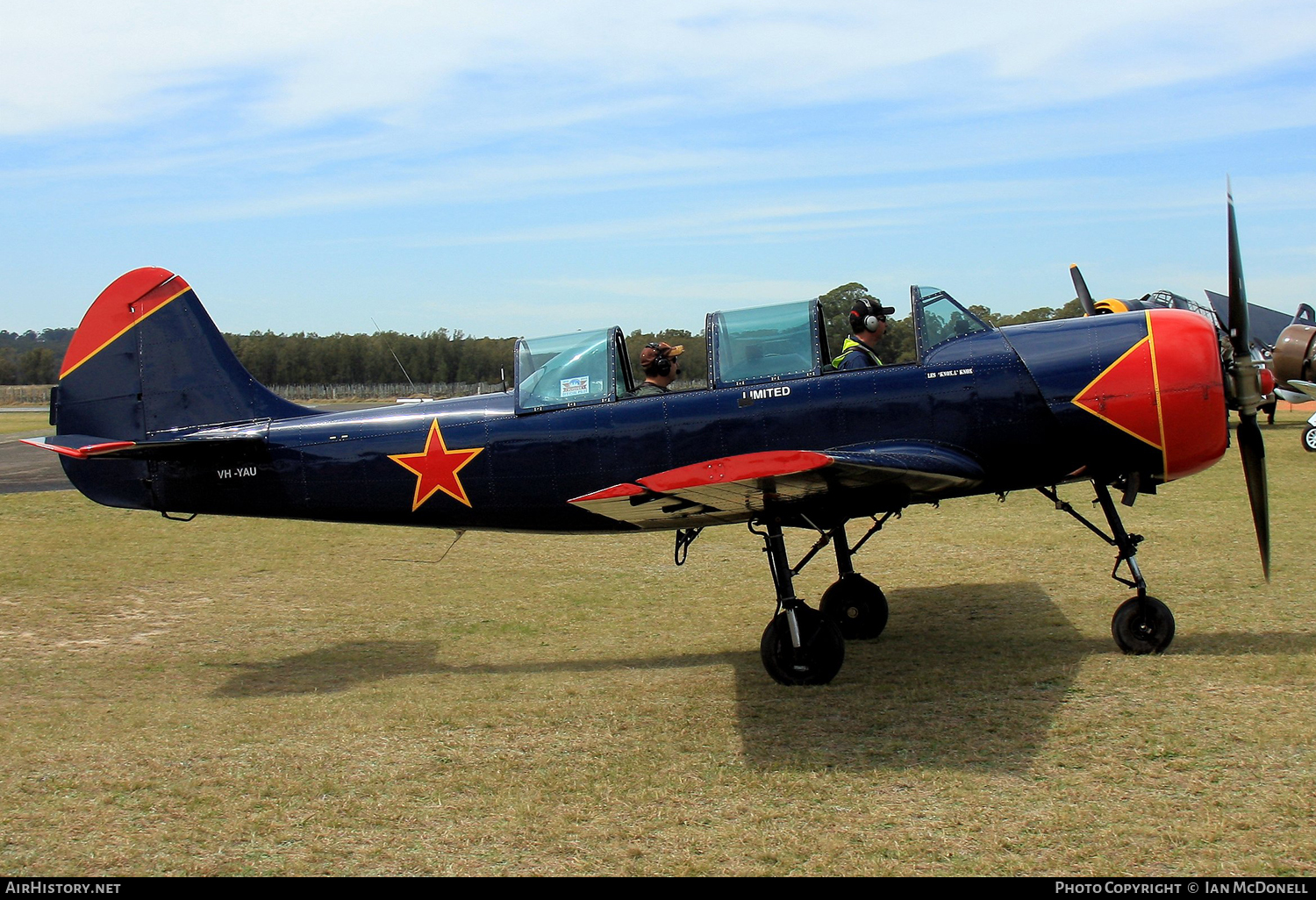 Aircraft Photo of VH-YAU | Yakovlev Yak-52 | Soviet Union - Air Force | AirHistory.net #117173