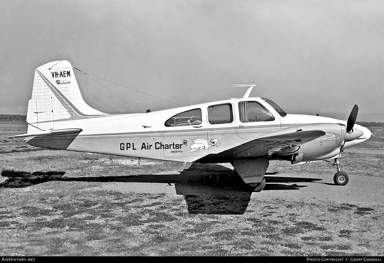 Aircraft Photo of VH-AEM | Beech D95A Travel Air | GPL Air Charter | AirHistory.net #117176
