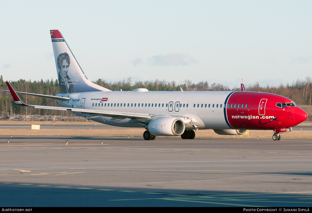 Aircraft Photo of EI-FHW | Boeing 737-8JP | Norwegian | AirHistory.net #117188