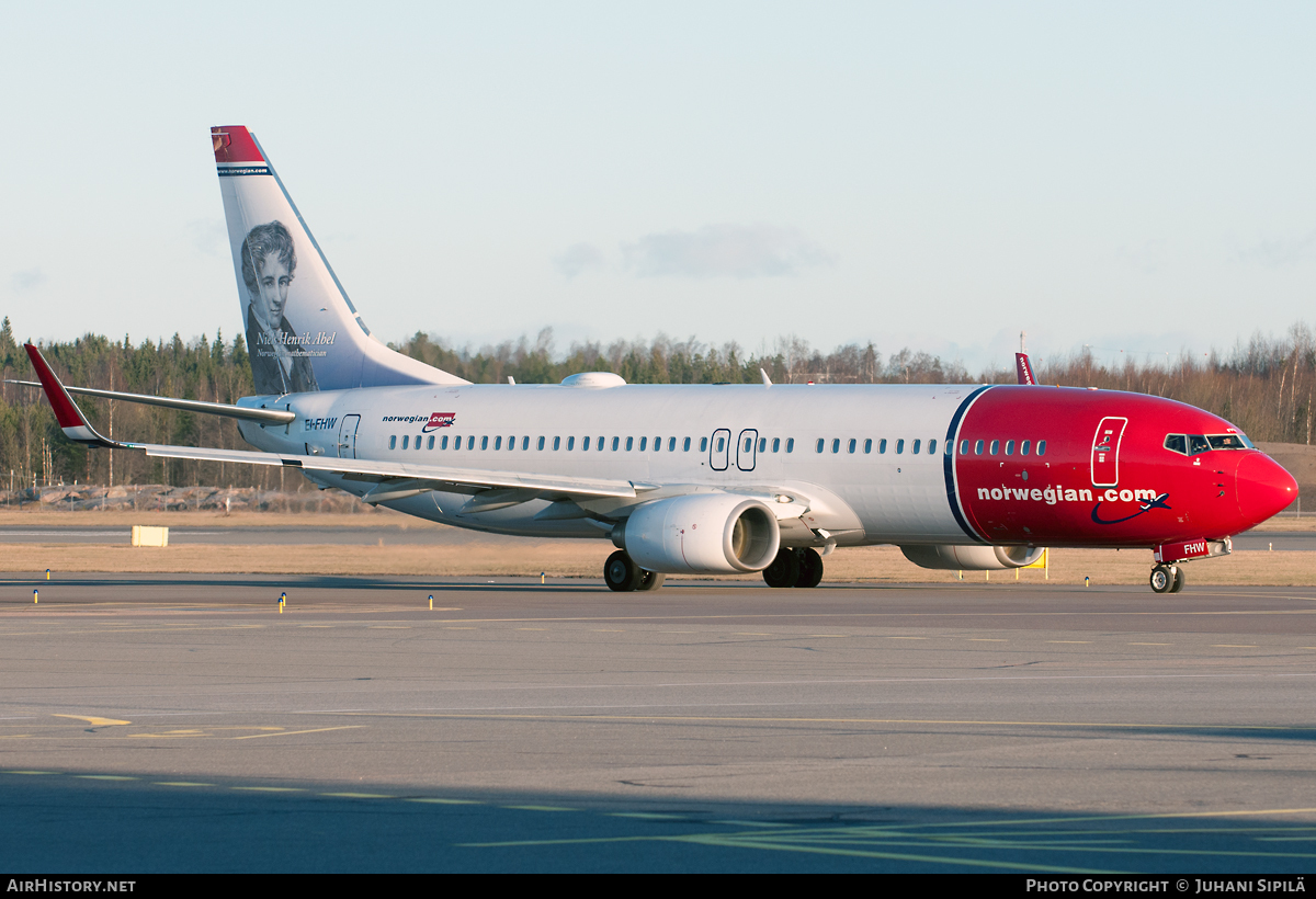 Aircraft Photo of EI-FHW | Boeing 737-8JP | Norwegian | AirHistory.net #117188