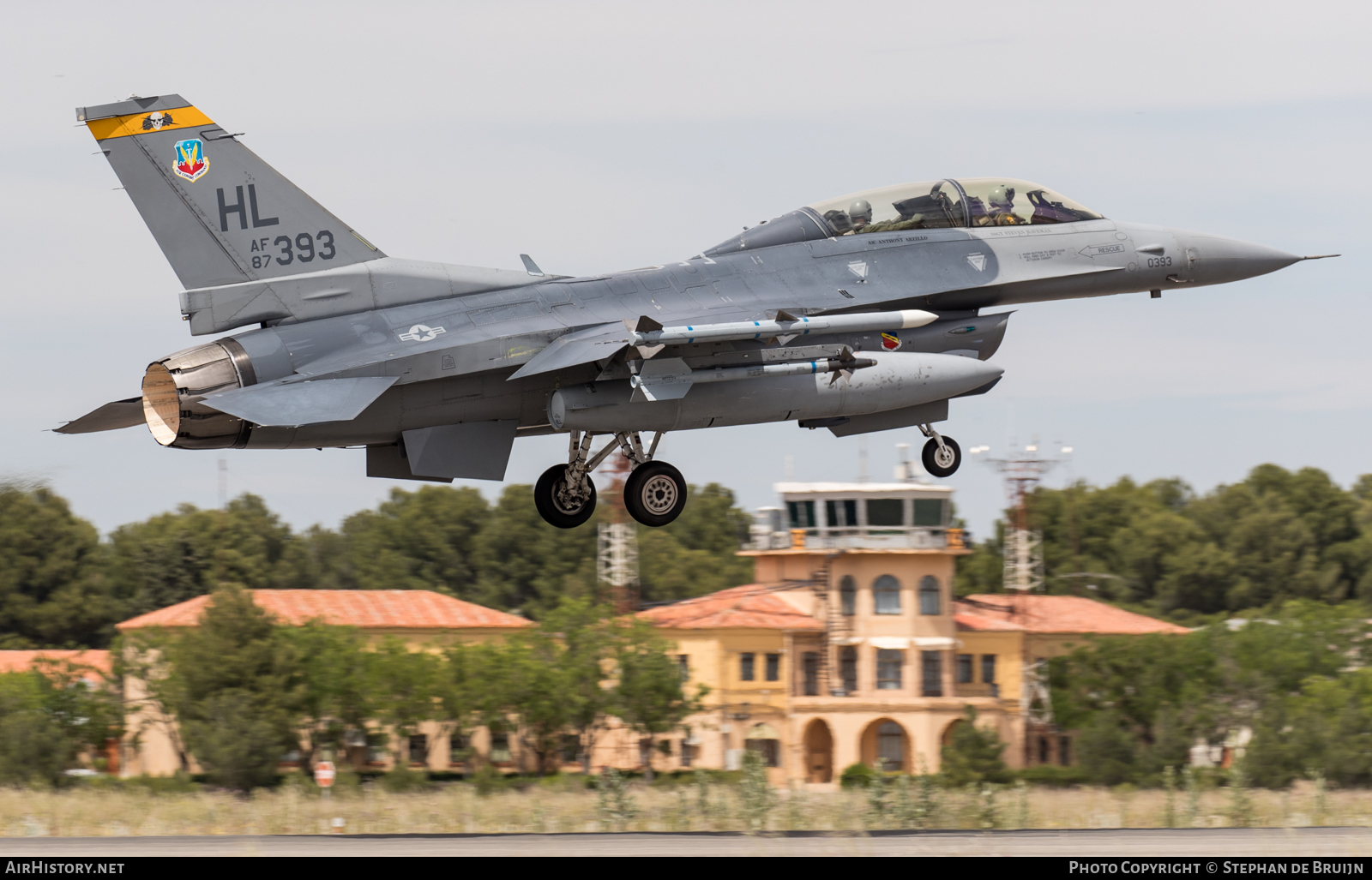 Aircraft Photo of 87-0393 / AF87-393 | General Dynamics F-16D Fighting Falcon | USA - Air Force | AirHistory.net #117193