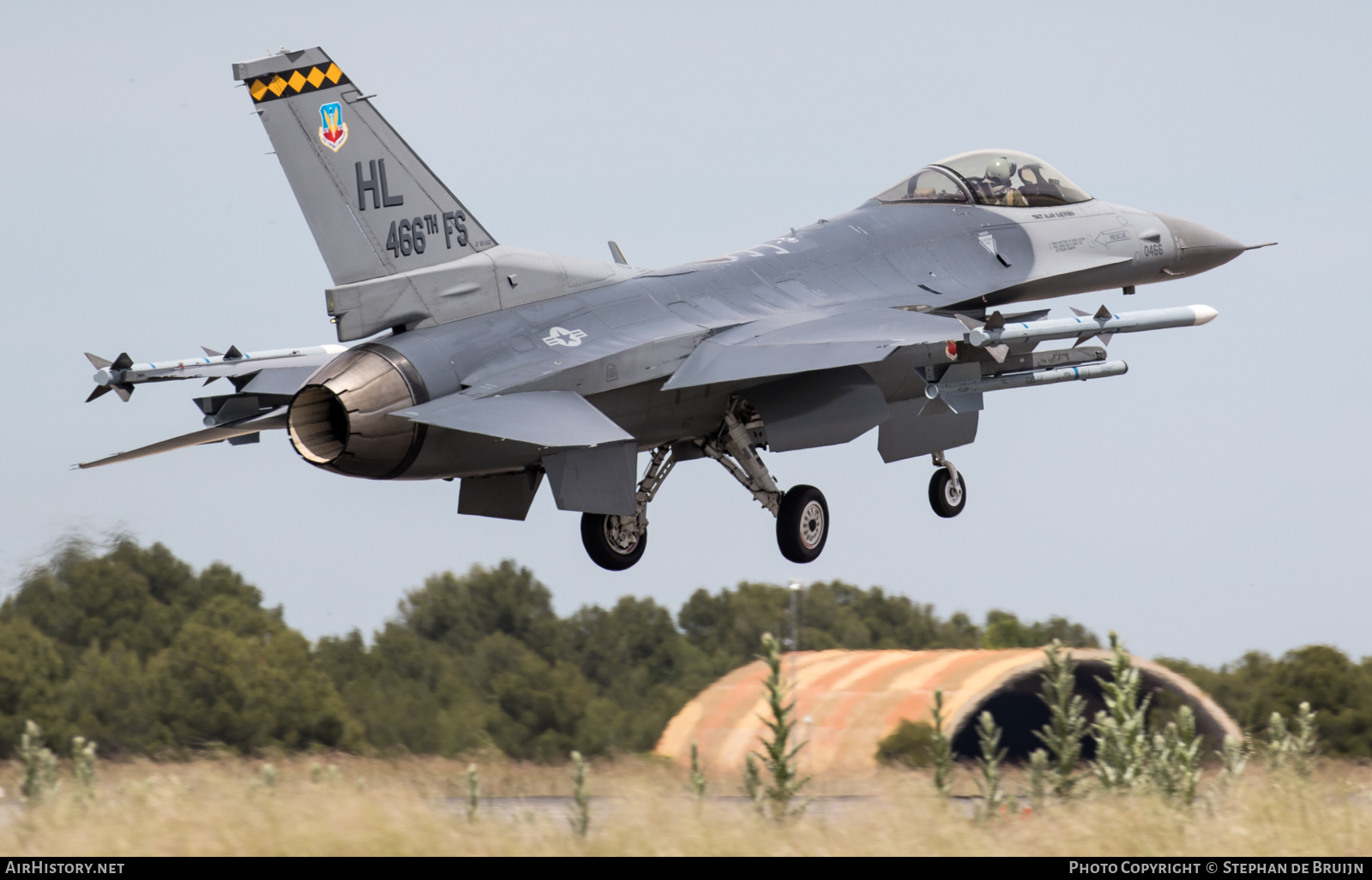 Aircraft Photo of 88-0466 / AF 88-0466 | General Dynamics F-16CM Fighting Falcon | USA - Air Force | AirHistory.net #117196