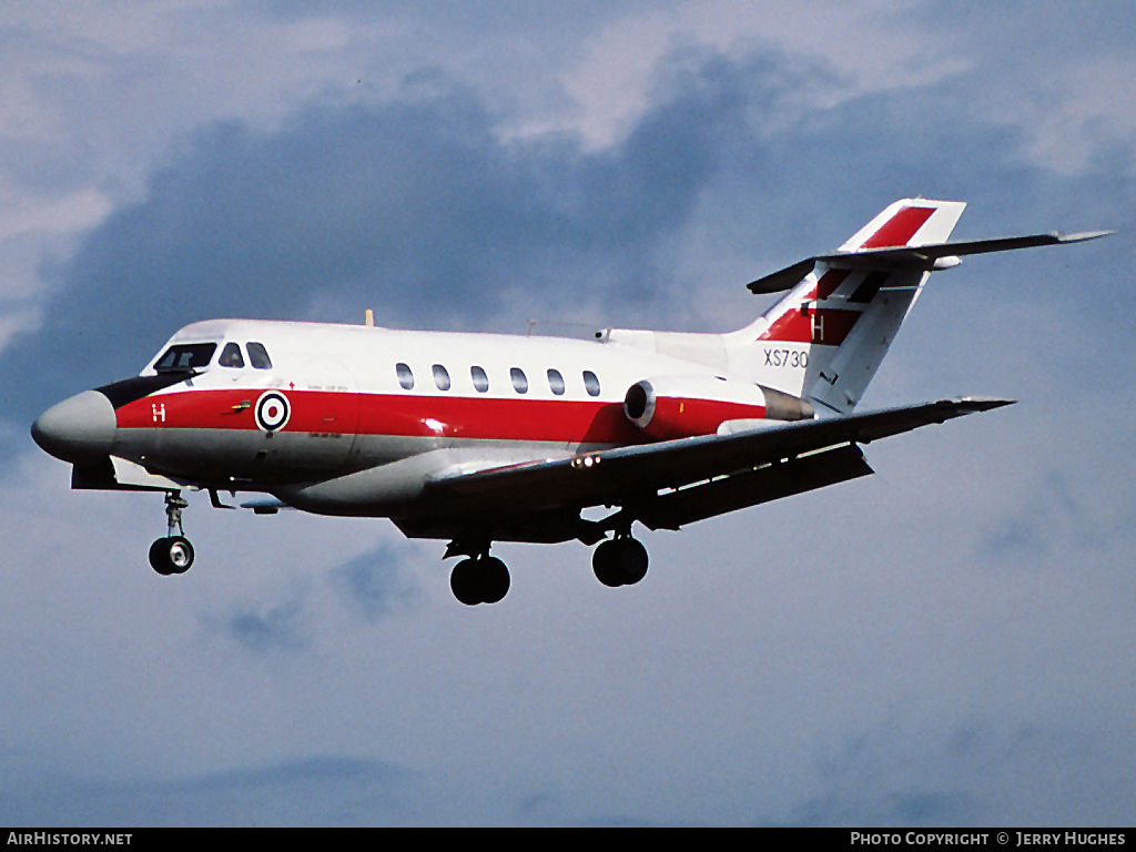 Aircraft Photo of XS730 | Hawker Siddeley HS-125-2 Dominie T1 | UK - Air Force | AirHistory.net #117226