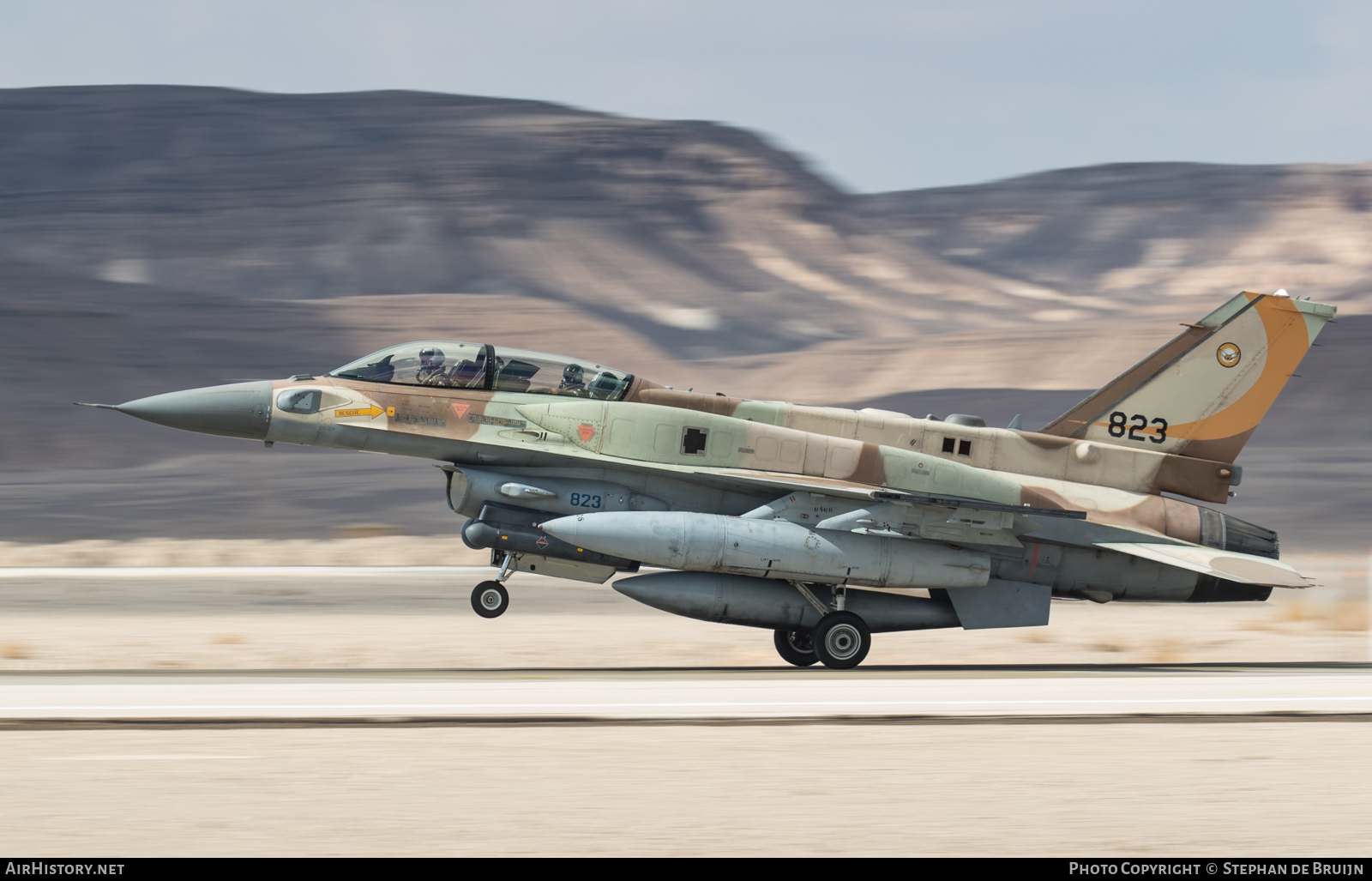 Aircraft Photo of 823 | Lockheed Martin F-16I Sufa | Israel - Air Force | AirHistory.net #117233