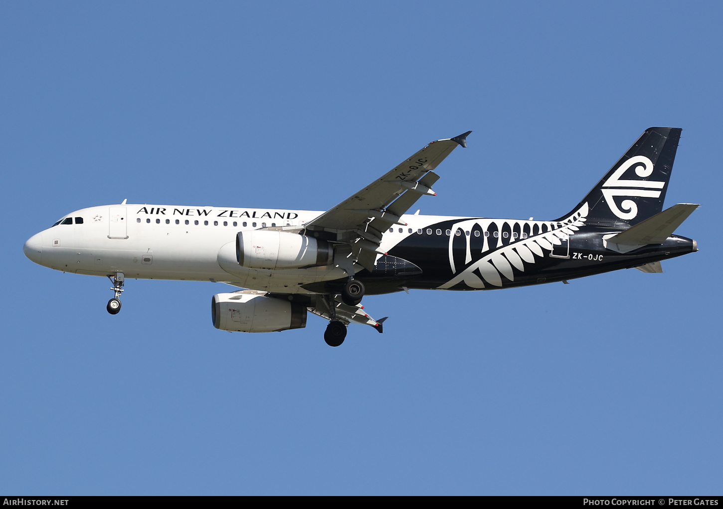 Aircraft Photo of ZK-OJC | Airbus A320-232 | Air New Zealand | AirHistory.net #117237