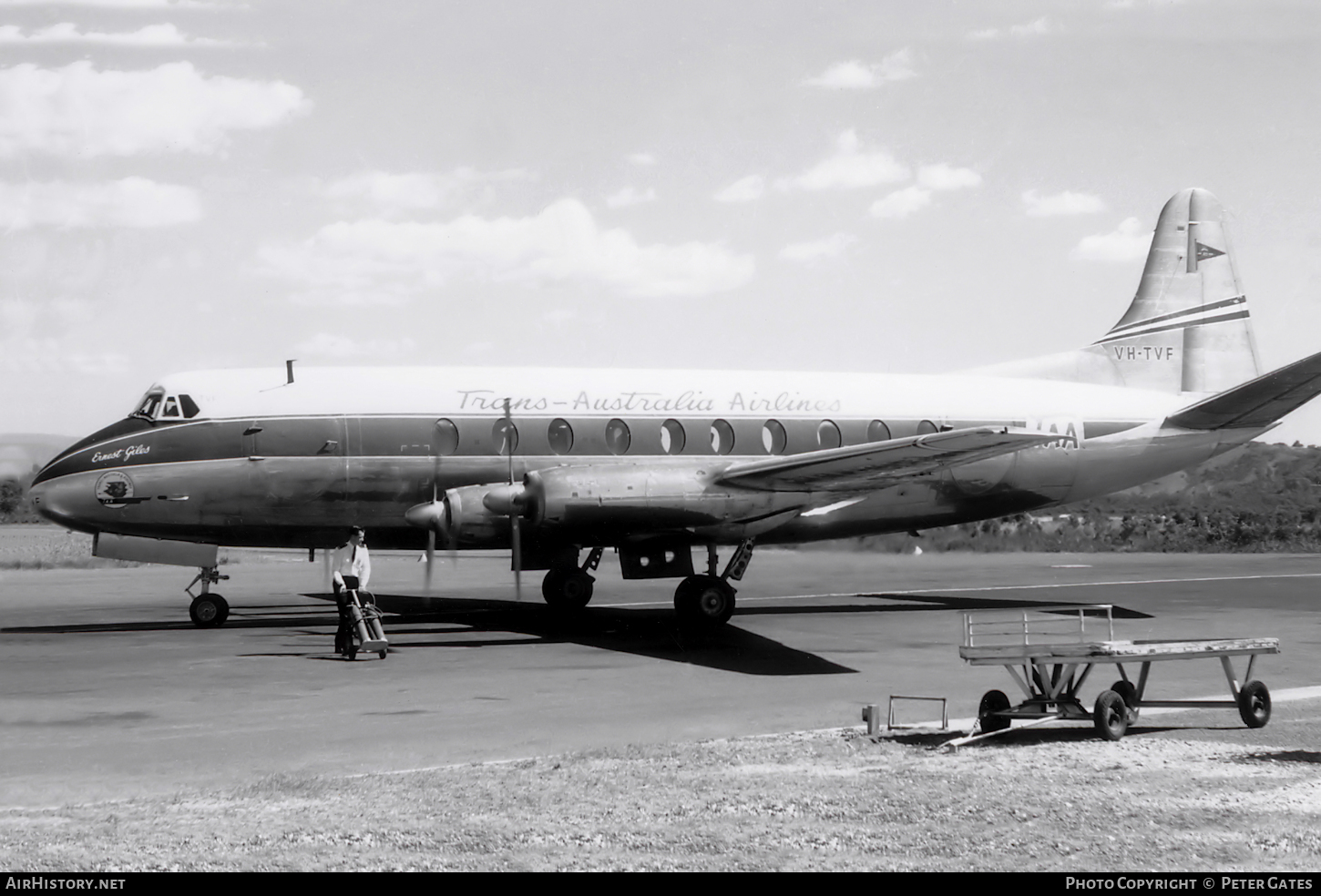 Aircraft Photo of VH-TVF | Vickers 720 Viscount | Trans-Australia Airlines - TAA | AirHistory.net #117241