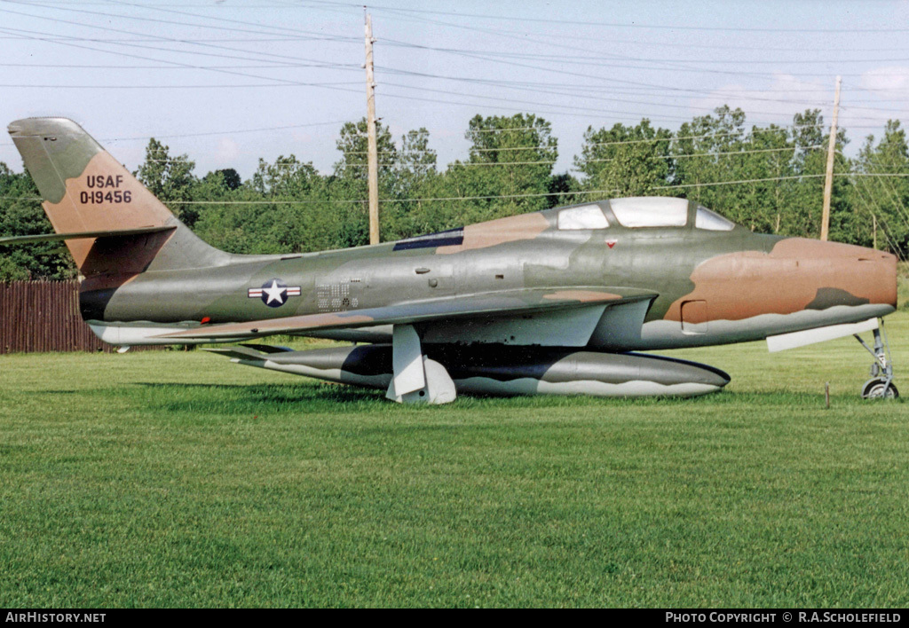 Aircraft Photo of 51-9456 / 0-19456 | Republic F-84F Thunderstreak | USA - Air Force | AirHistory.net #117242