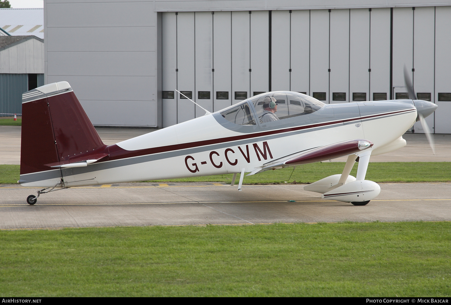 Aircraft Photo of G-CCVM | Van's RV-7 | AirHistory.net #117244