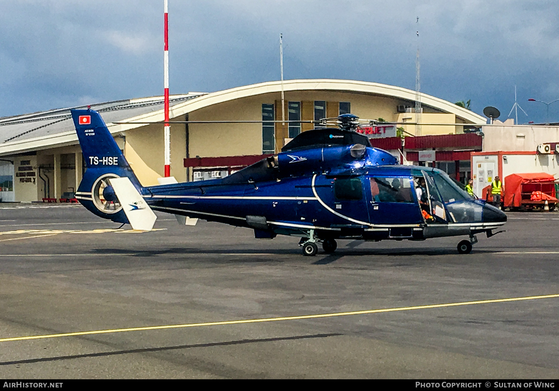 Aircraft Photo of TS-HSE | Aerospatiale AS-365N-2 Dauphin 2 | Tunisavia | AirHistory.net #117247