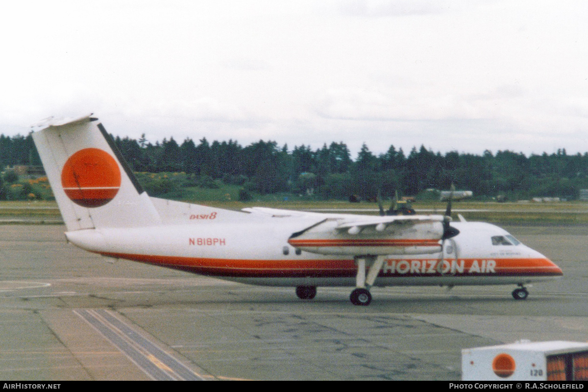 Aircraft Photo of N818PH | De Havilland Canada DHC-8-102 Dash 8 | Horizon Air | AirHistory.net #117251