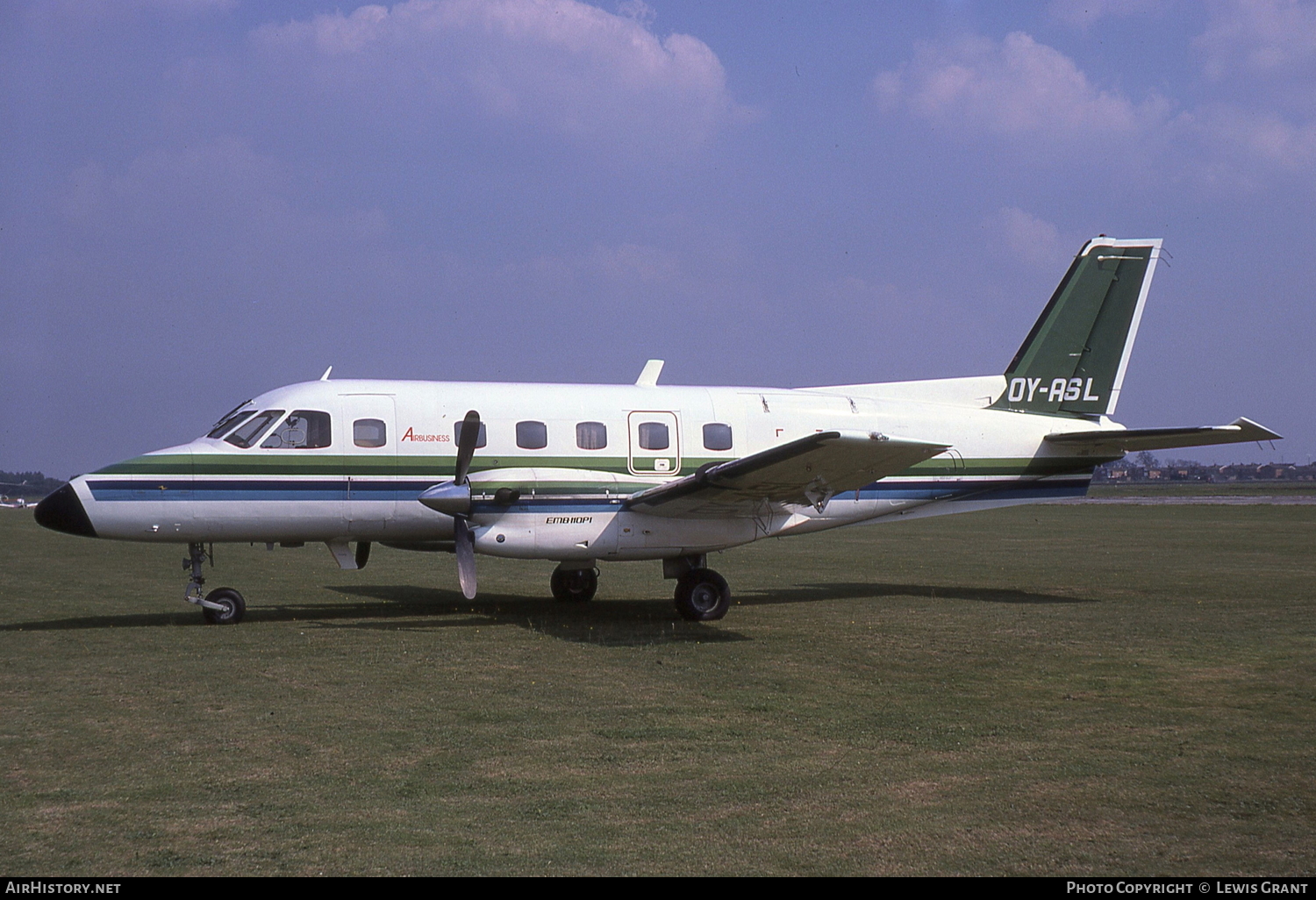 Aircraft Photo of OY-ASL | Embraer EMB-110P1 Bandeirante | Air Business | AirHistory.net #117274