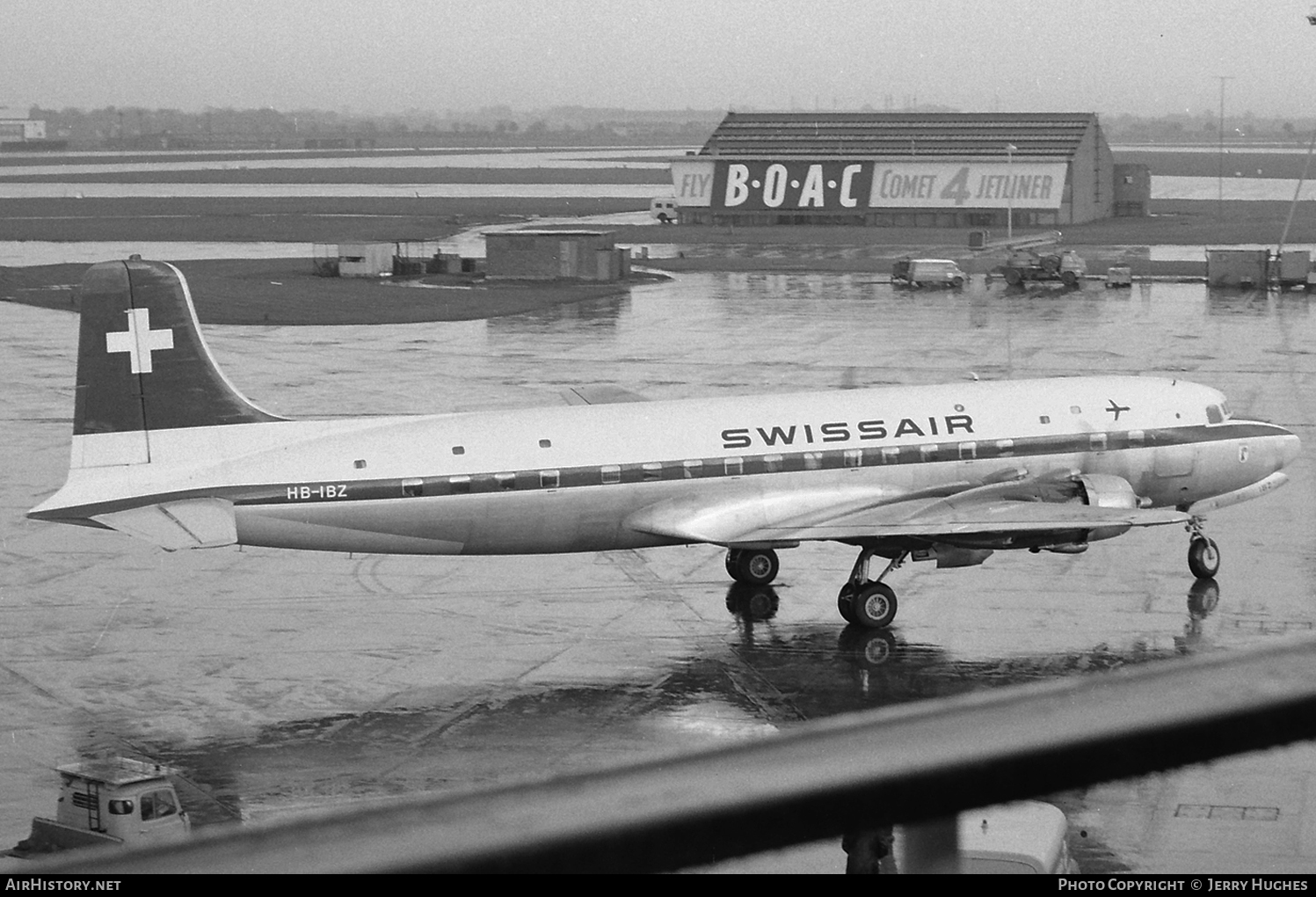 Aircraft Photo of HB-IBZ | Douglas DC-6B | Swissair | AirHistory.net #117295