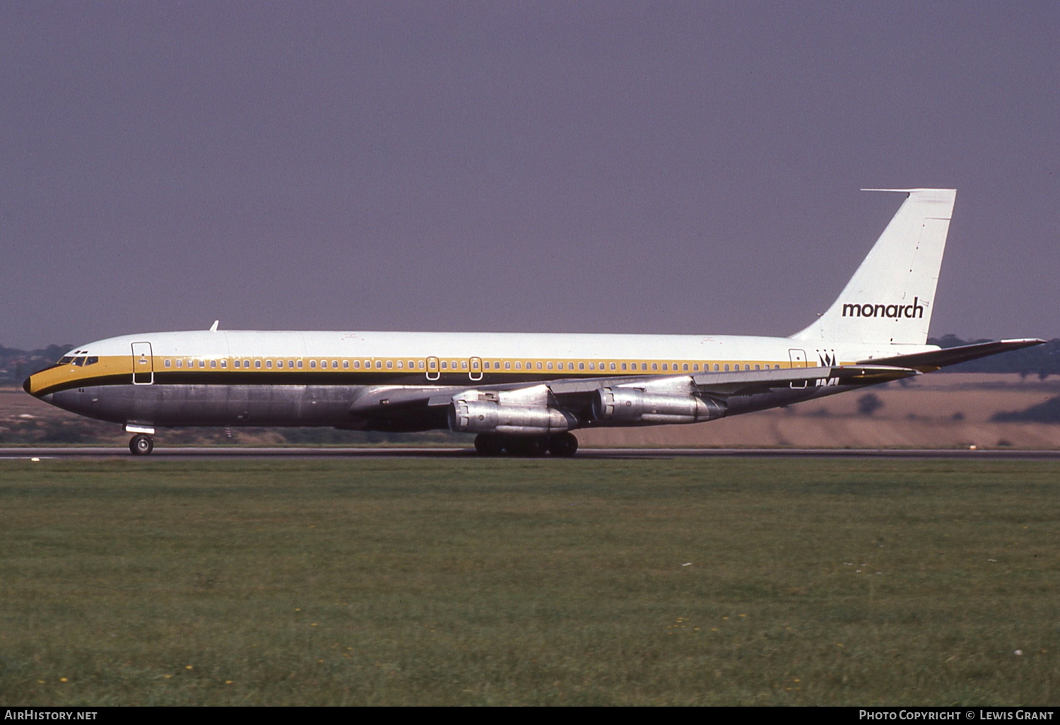 Aircraft Photo of G-AXRS | Boeing 707-355C | Monarch Airlines | AirHistory.net #117296