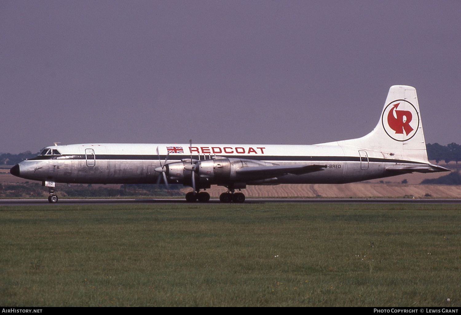 Aircraft Photo of G-BRED | Canadair CL-44D4-2 | Redcoat Air Cargo | AirHistory.net #117300