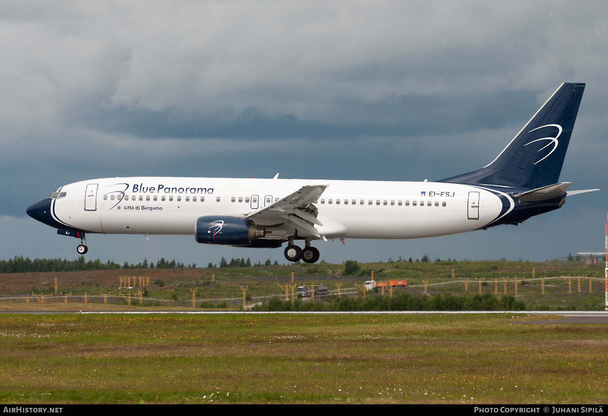 Aircraft Photo of EI-FSJ | Boeing 737-86N | Blue Panorama Airlines | AirHistory.net #117311