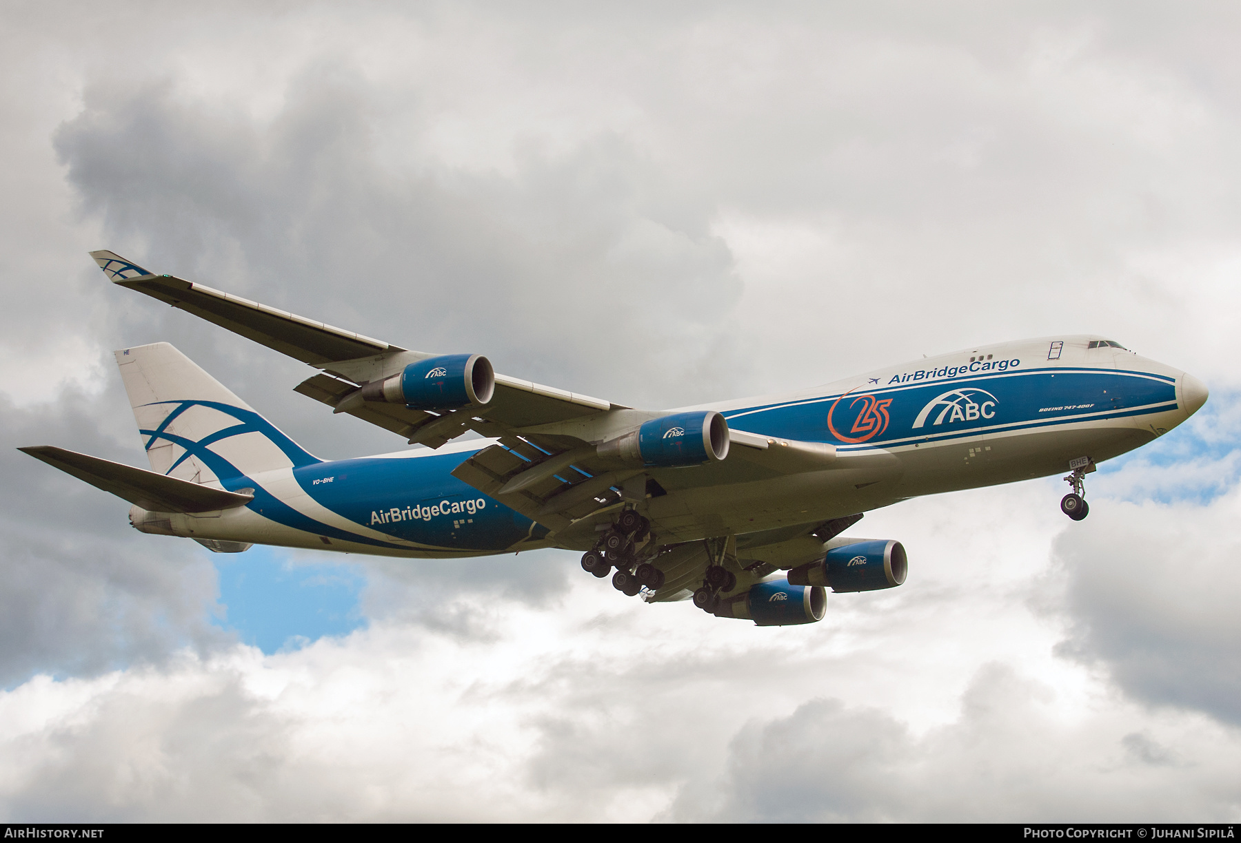 Aircraft Photo of VQ-BHE | Boeing 747-4KZF/SCD | ABC - AirBridgeCargo Airlines | AirHistory.net #117319
