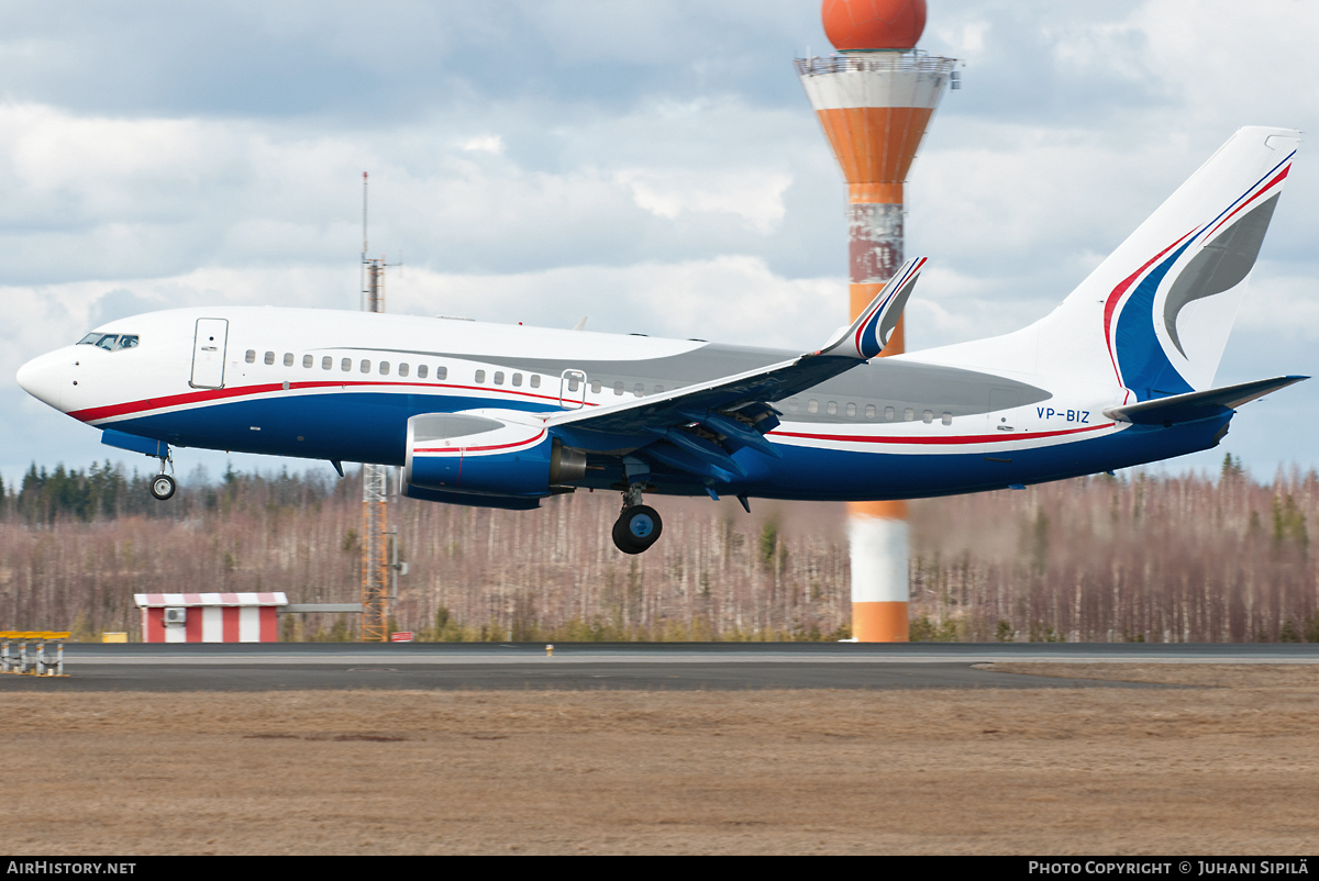 Aircraft Photo of VP-BIZ | Boeing 737-7AU BBJ | AirHistory.net #117327