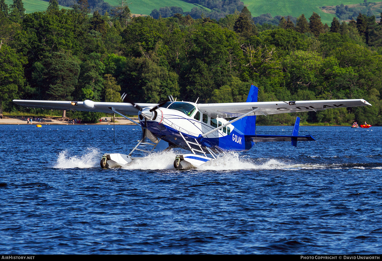 Aircraft Photo of G-DLAK | Cessna 208 Caravan I | Loch Lomond Seaplanes | AirHistory.net #117338