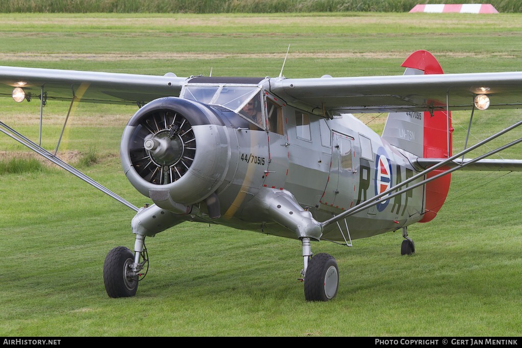 Aircraft Photo of LN-TSN / 44-70515 | Noorduyn UC-64A Norseman (VI) | Norway - Air Force | AirHistory.net #117339