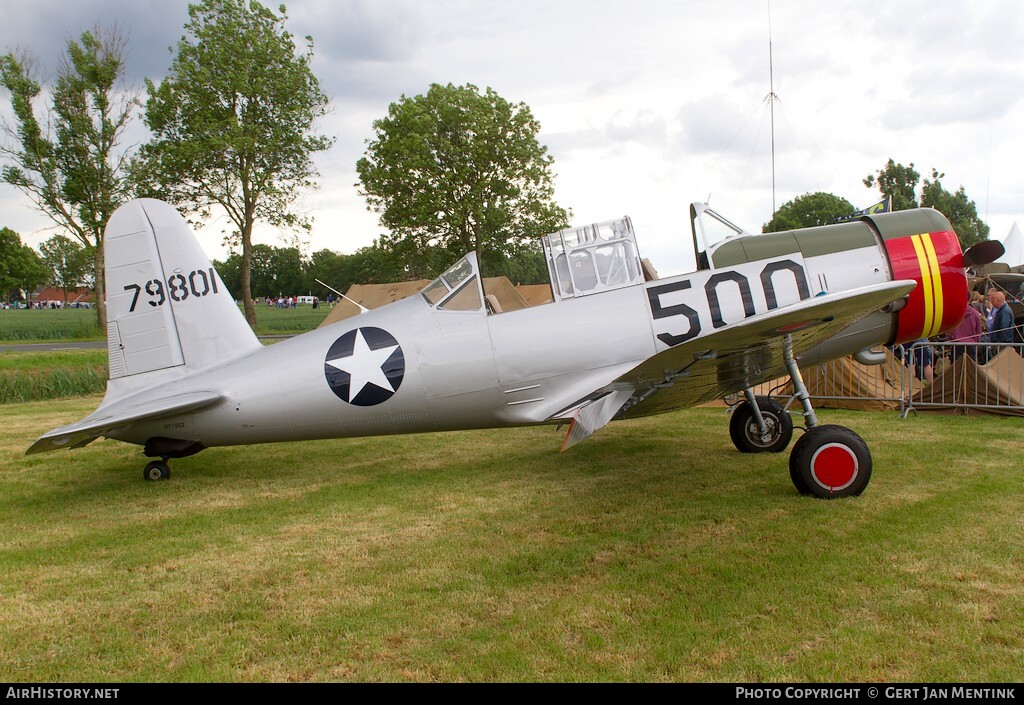 Aircraft Photo of N71502 / 79801 | Vultee BT-13B Valiant | USA - Army | AirHistory.net #117341