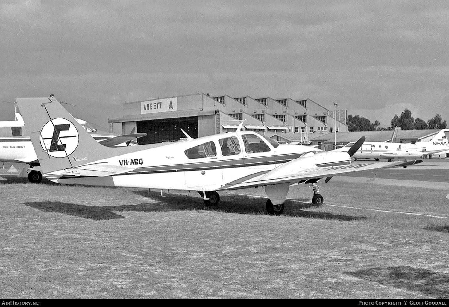 Aircraft Photo of VH-AGQ | Beech D55 Baron | Civil Flying Services | AirHistory.net #117352