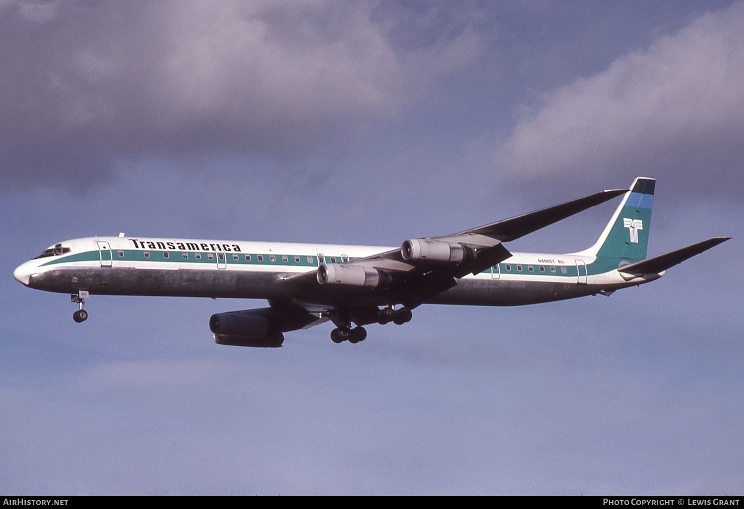 Aircraft Photo of N4865T | McDonnell Douglas DC-8-63CF | Transamerica Airlines | AirHistory.net #117362