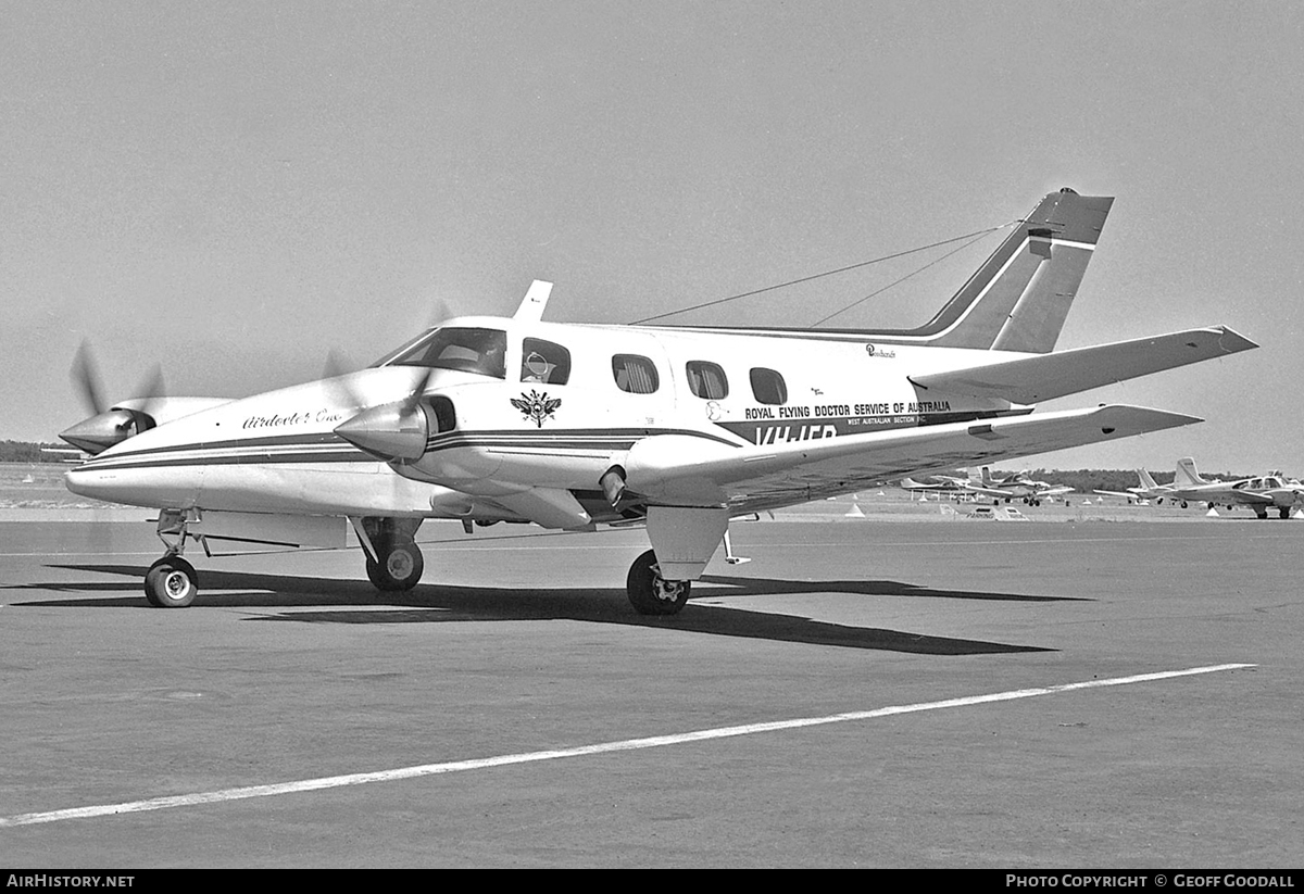 Aircraft Photo of VH-IFD | Beech 60 Duke | Royal Flying Doctor Service - RFDS | AirHistory.net #117365