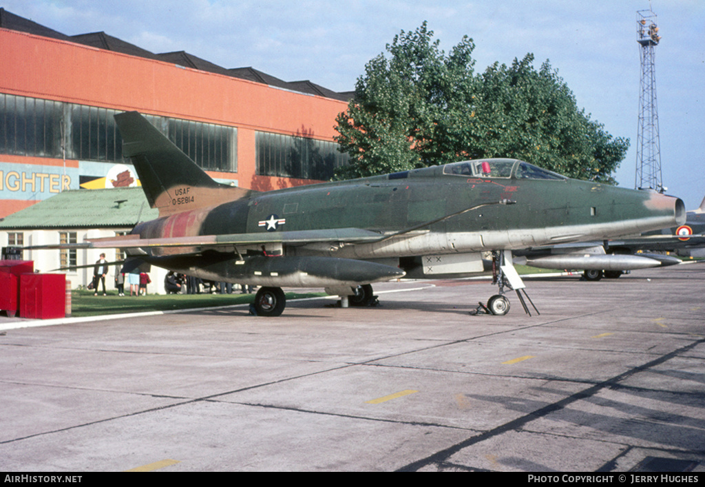 Aircraft Photo of 55-2814 / 0-52814 | North American F-100D Super Sabre | USA - Air Force | AirHistory.net #117405