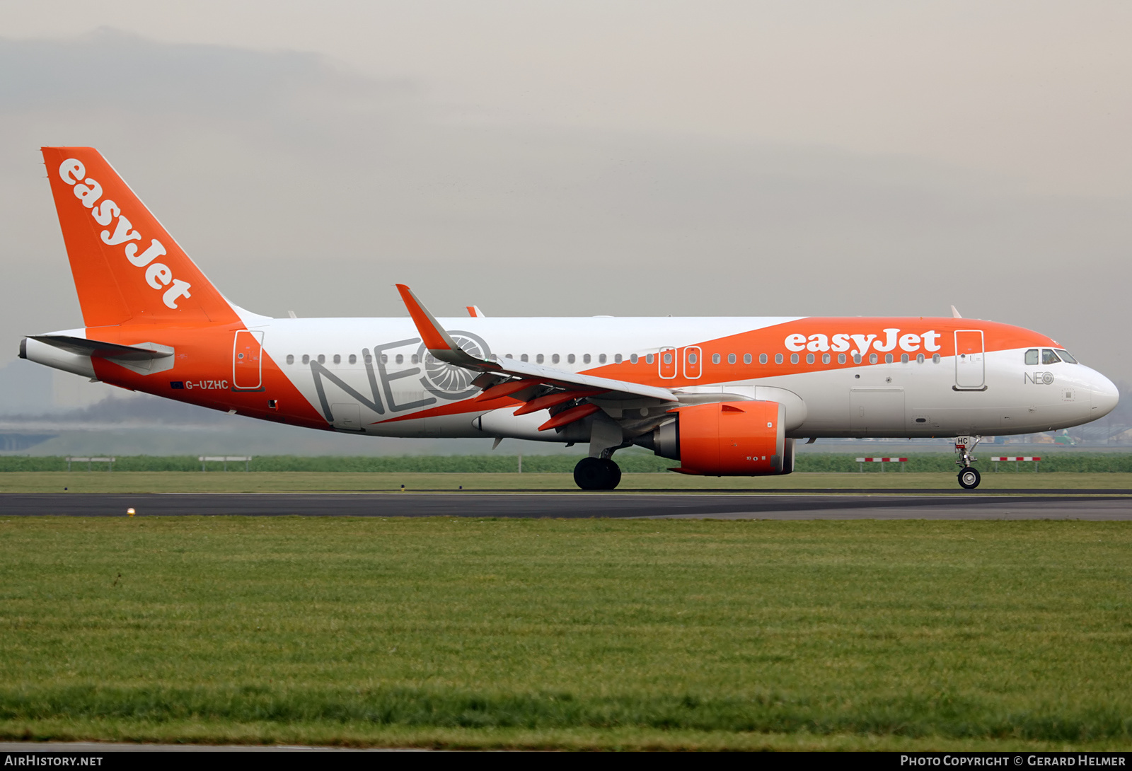 Aircraft Photo of G-UZHC | Airbus A320-251N | EasyJet | AirHistory.net #117411