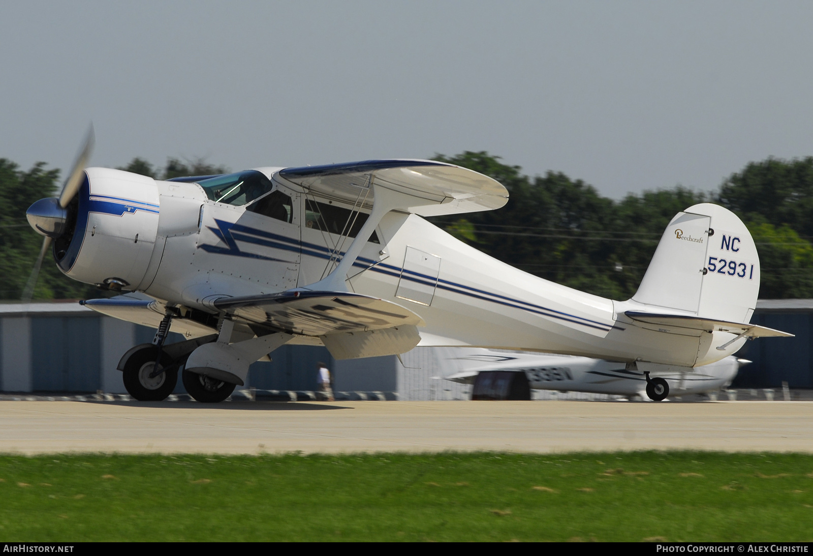 Aircraft Photo of N52931 / NC52931 | Beech D17S | AirHistory.net #117423