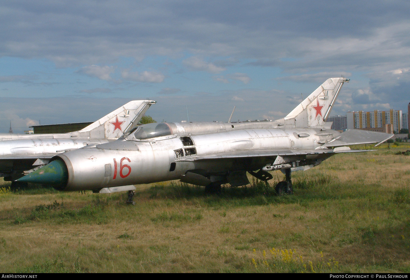 Aircraft Photo of 16 red | Mikoyan-Gurevich MiG-21PF | Russia - Air Force | AirHistory.net #117428