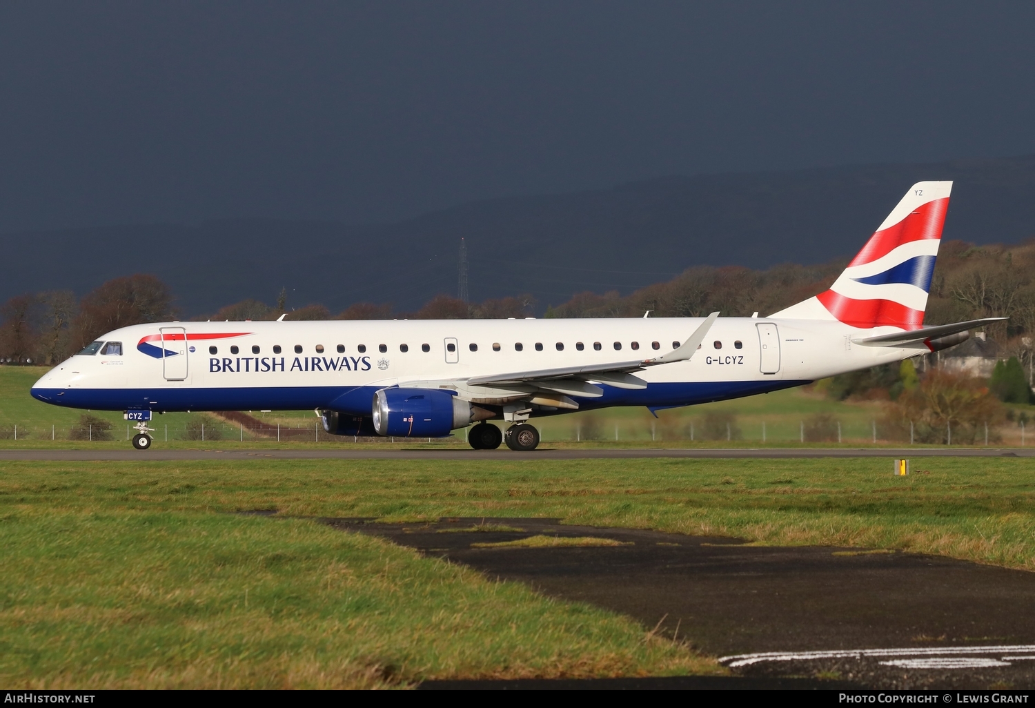 Aircraft Photo of G-LCYZ | Embraer 190SR (ERJ-190-100SR) | British Airways | AirHistory.net #117447