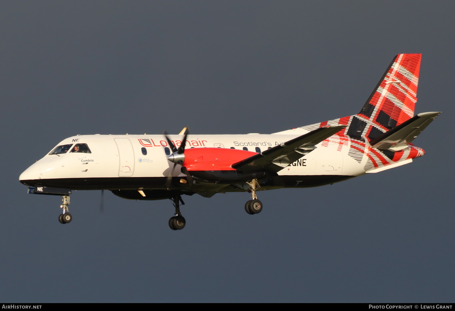 Aircraft Photo of G-LGNE | Saab 340B | Loganair | AirHistory.net #117470