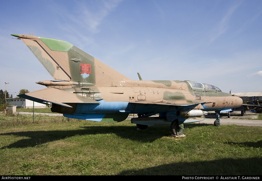 Aircraft Photo of 0475 | Mikoyan-Gurevich MiG-21US | Slovakia - Air Force | AirHistory.net #117473