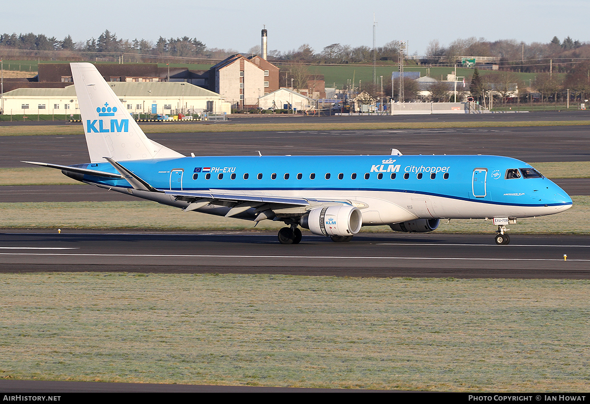 Aircraft Photo of PH-EXU | Embraer 175STD (ERJ-170-200STD) | KLM Cityhopper | AirHistory.net #117482