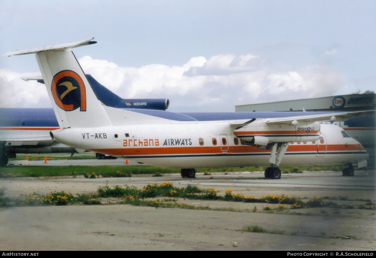 Aircraft Photo of VT-AKB | De Havilland Canada DHC-8-311 Dash 8 | Archana Airways | AirHistory.net #117487