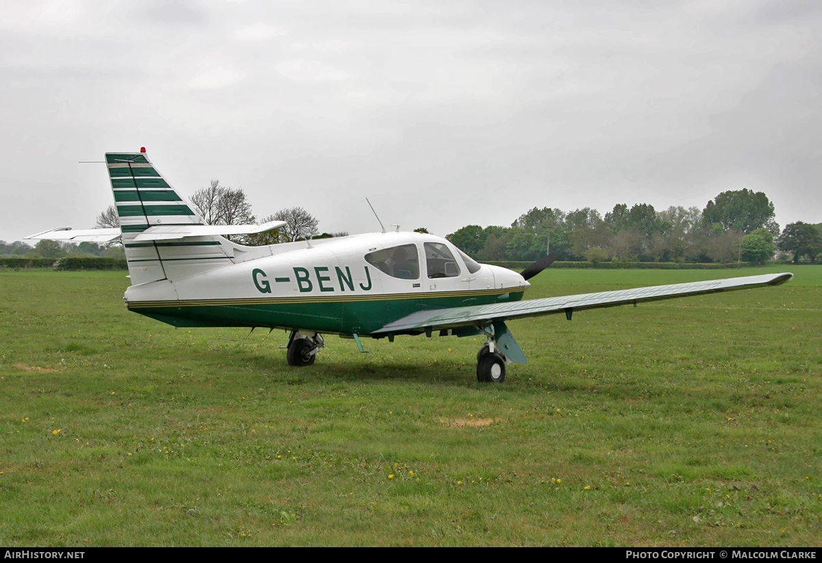 Aircraft Photo of G-BENJ | Rockwell Commander 112B | AirHistory.net #117513